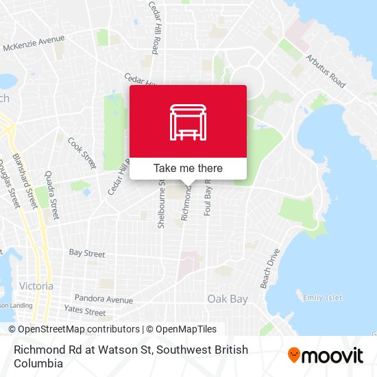 Richmond Rd at Watson St plan