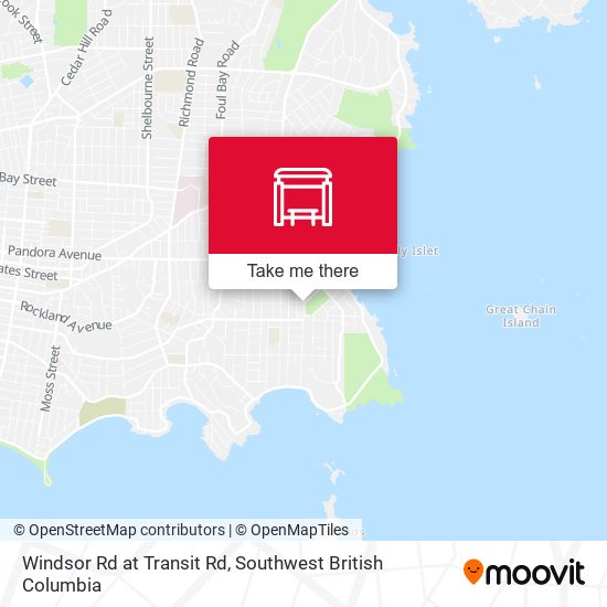 Windsor Rd at Transit Rd map