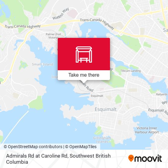 Admirals Rd at Caroline Rd plan