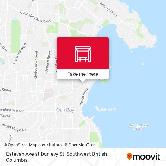Estevan Ave at Dunlevy St plan
