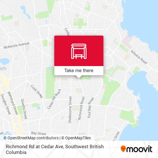 Richmond Rd at Cedar Ave plan