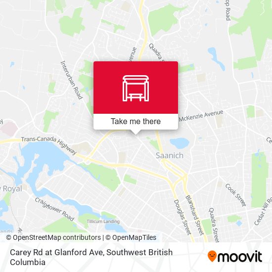 Carey Rd at Glanford Ave plan