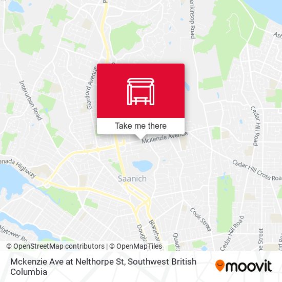 Mckenzie Ave at Nelthorpe St map