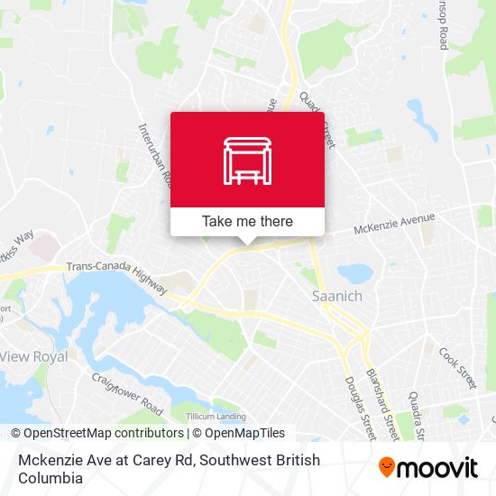 Mckenzie Ave at Carey Rd plan
