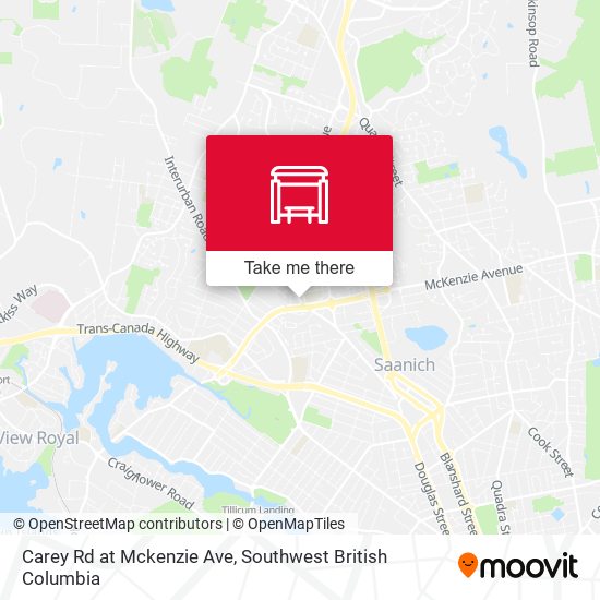 Carey Rd at Mckenzie Ave plan