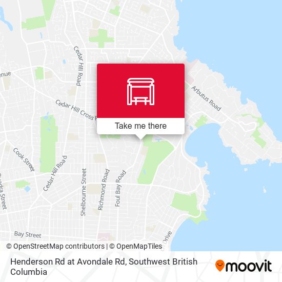 Henderson Rd at Avondale Rd plan