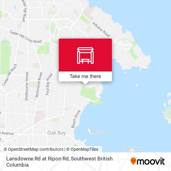 Lansdowne Rd at Ripon Rd plan