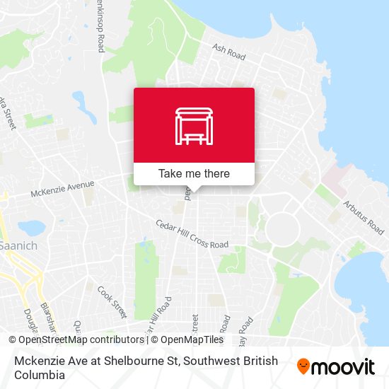 Mckenzie Ave at Shelbourne St plan