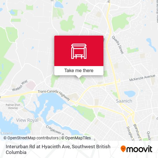 Interurban Rd at Hyacinth Ave map