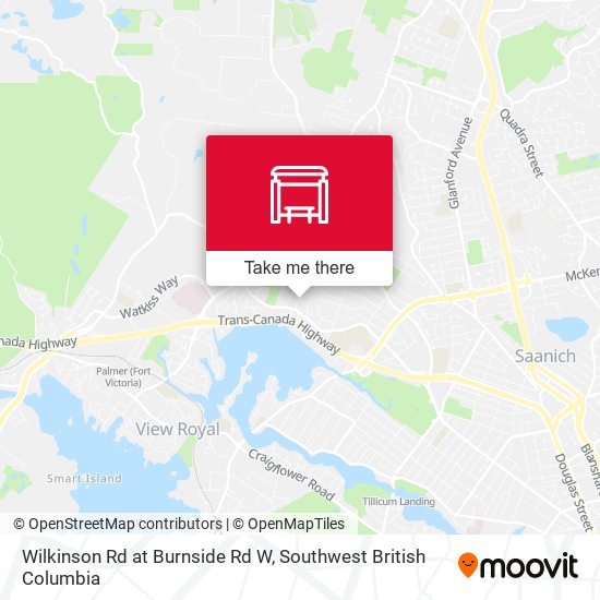 Wilkinson Rd at Burnside Rd W plan
