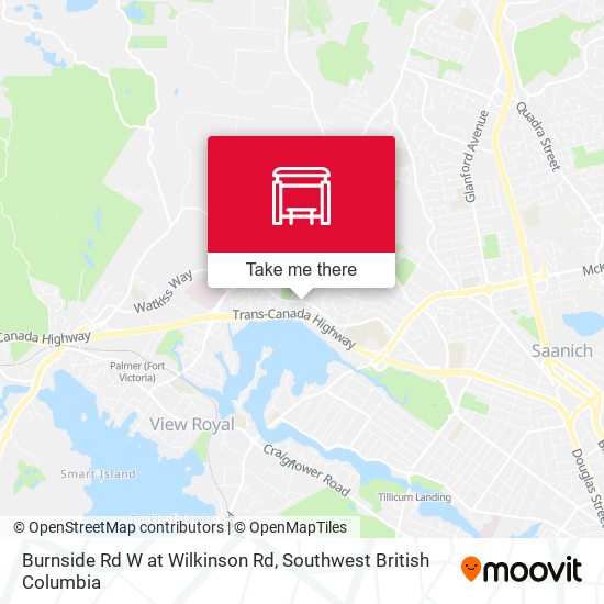 Burnside Rd W at Wilkinson Rd map