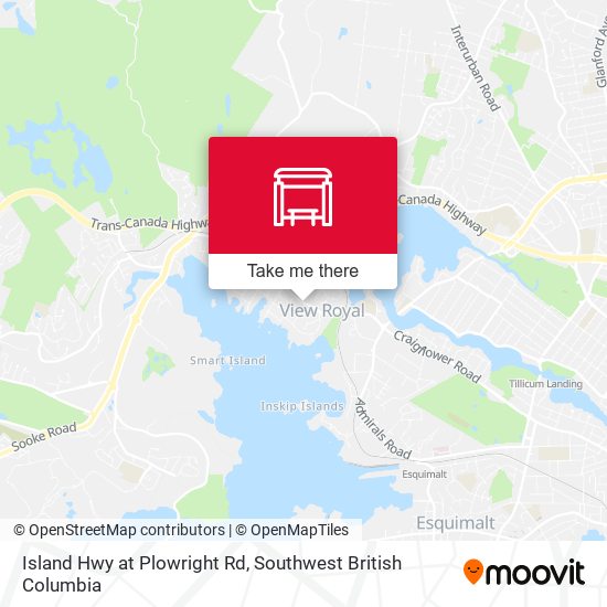 Island Hwy at Plowright Rd plan