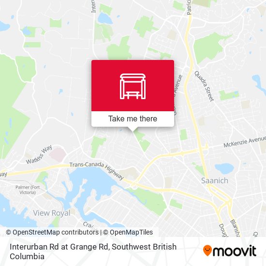 Interurban Rd at Grange Rd map