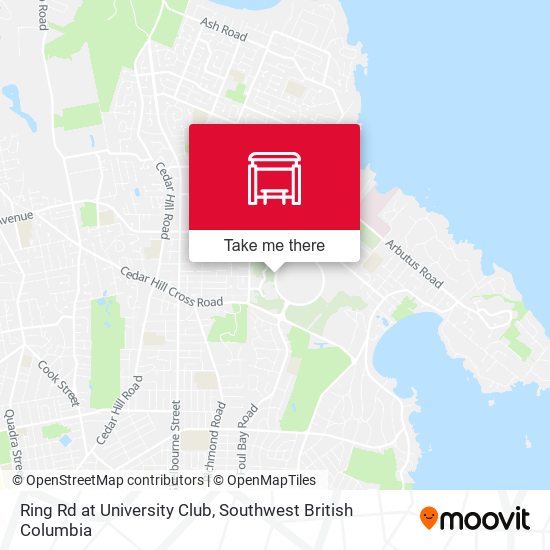 Ring Rd at University Club map
