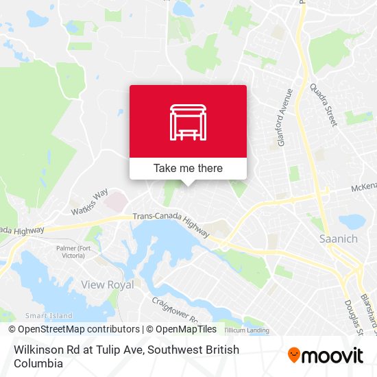 Wilkinson Rd at Tulip Ave plan