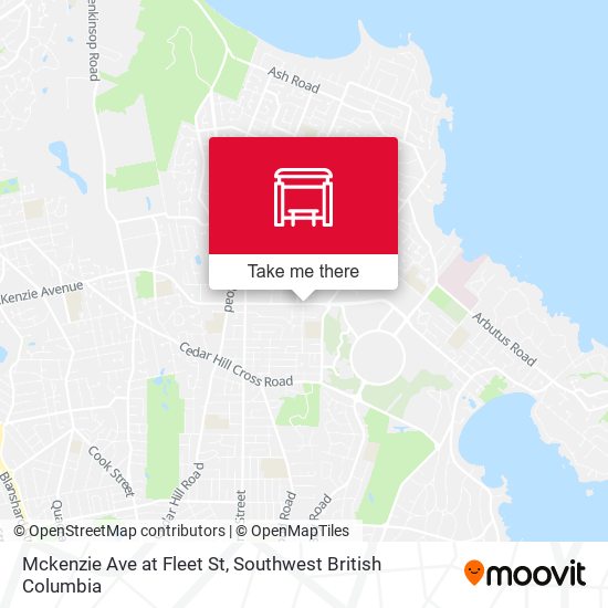 Mckenzie Ave at Fleet St plan