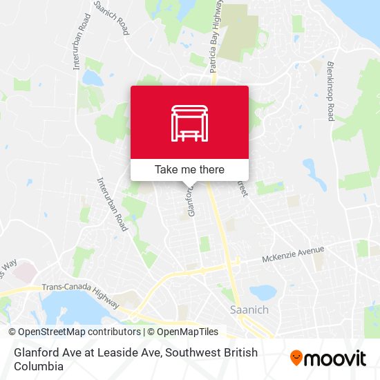 Glanford Ave at Leaside Ave plan