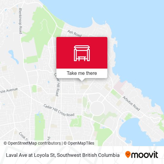 Laval Ave at Loyola St plan