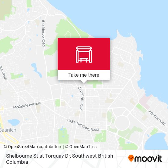 Shelbourne St at Torquay Dr plan