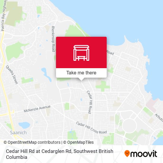 Cedar Hill Rd at Cedarglen Rd plan