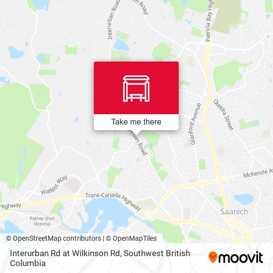 Interurban Rd at Wilkinson Rd map