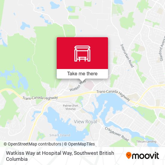 Watkiss Way at Hospital Way map