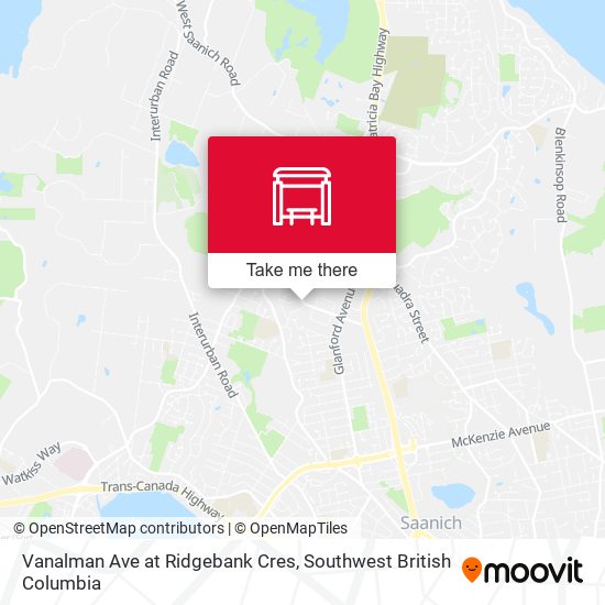 Vanalman Ave at Ridgebank Cres map
