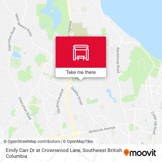 Emily Carr Dr at Crownwood Lane map