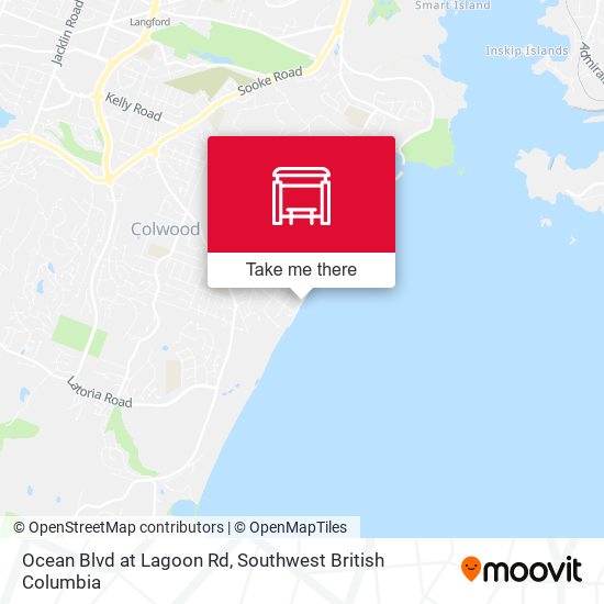 Ocean Blvd at Lagoon Rd map