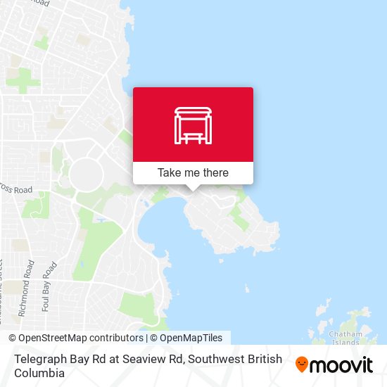 Telegraph Bay Rd at Seaview Rd plan