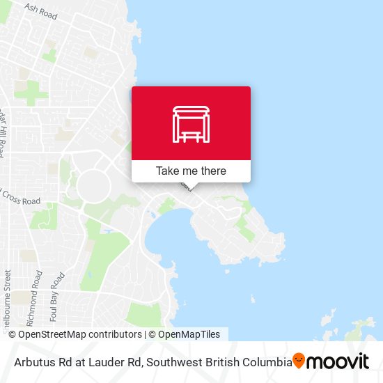 Arbutus Rd at Lauder Rd plan