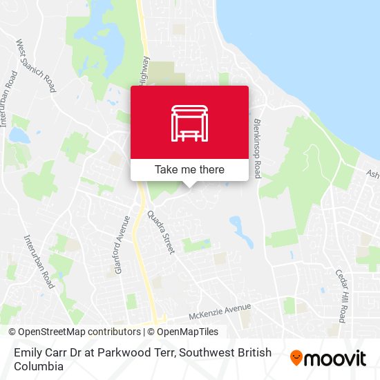 Emily Carr Dr at Parkwood Terr map