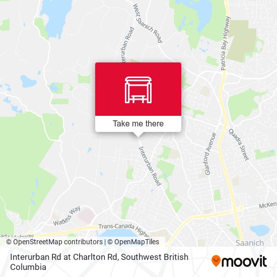 Interurban Rd at Charlton Rd plan