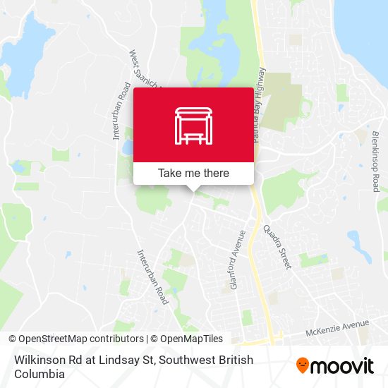Wilkinson Rd at Lindsay St map