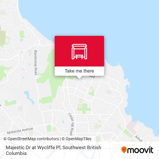 Majestic Dr at Wycliffe Pl map