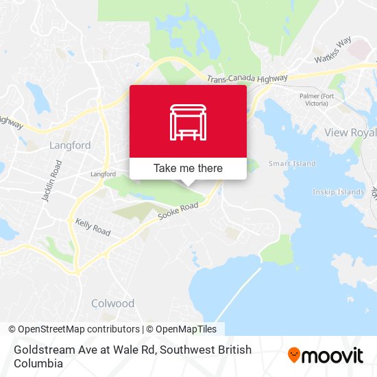 Goldstream Ave at Wale Rd plan