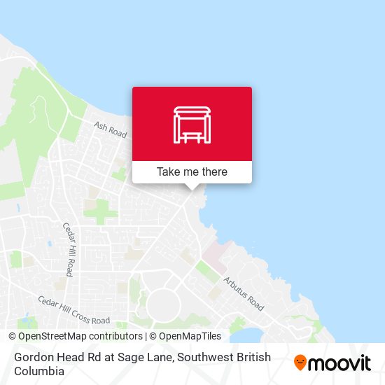 Gordon Head Rd at Sage Lane map
