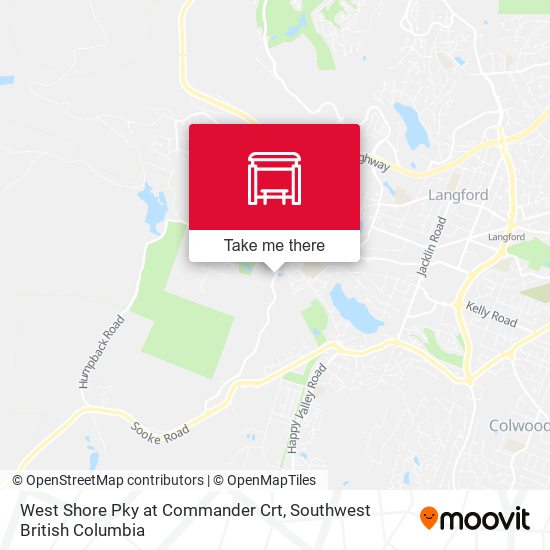West Shore Pky at Commander Crt map