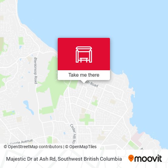Majestic Dr at Ash Rd map