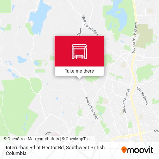 Interurban Rd at Hector Rd map