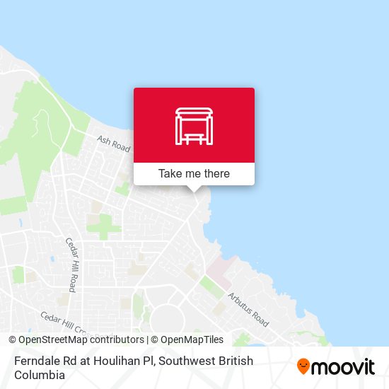 Ferndale Rd at Houlihan Pl map