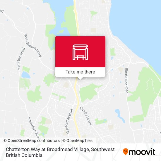 Chatterton Way at Broadmead Village map