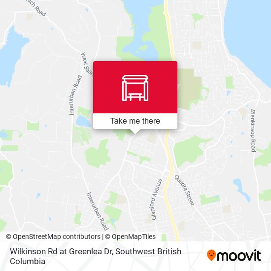 Wilkinson Rd at Greenlea Dr map