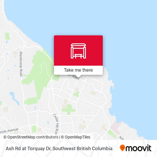 Ash Rd at Torquay Dr map