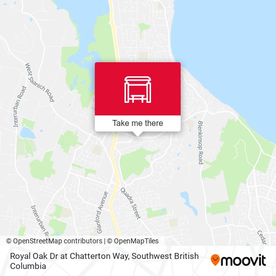 Royal Oak Dr at Chatterton Way plan