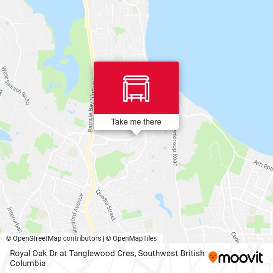 Royal Oak Dr at Tanglewood Cres map