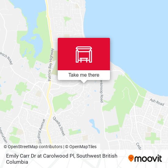 Emily Carr Dr at Carolwood Pl plan