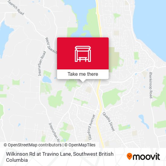 Wilkinson Rd at Travino Lane map