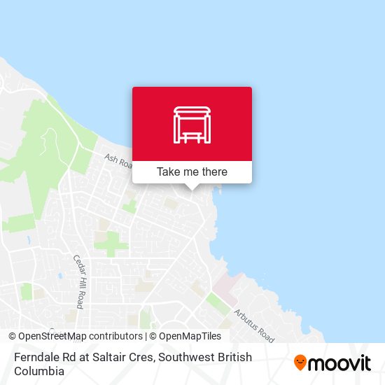 Ferndale Rd at Saltair Cres map