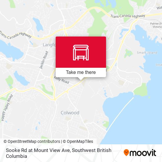 Sooke Rd at Mount View Ave map